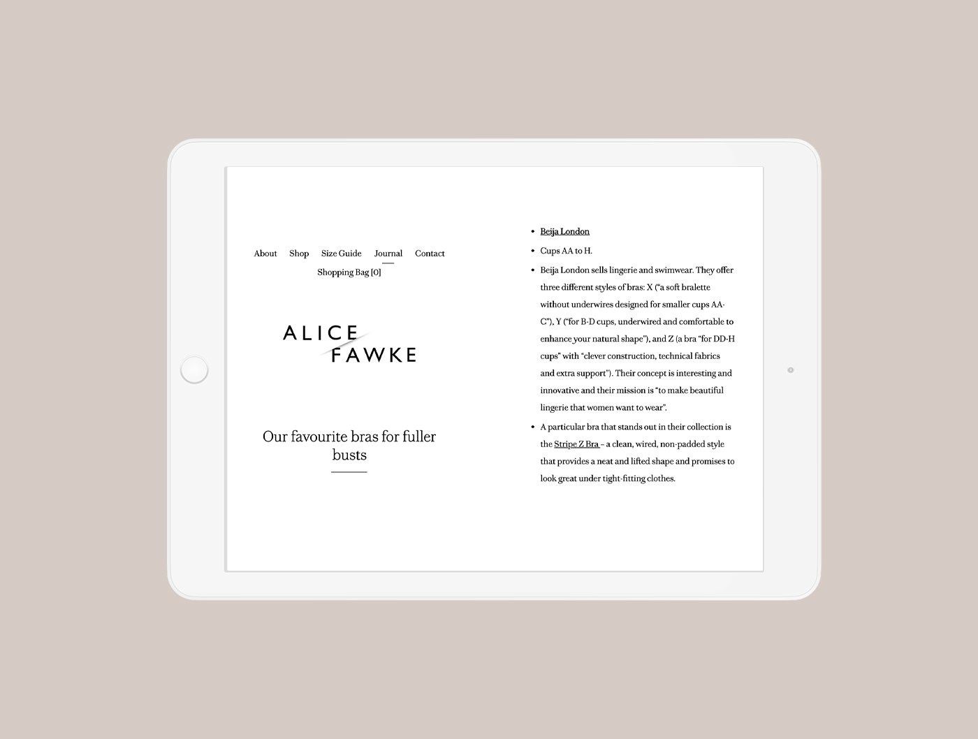 Alice Fawke, June 2020