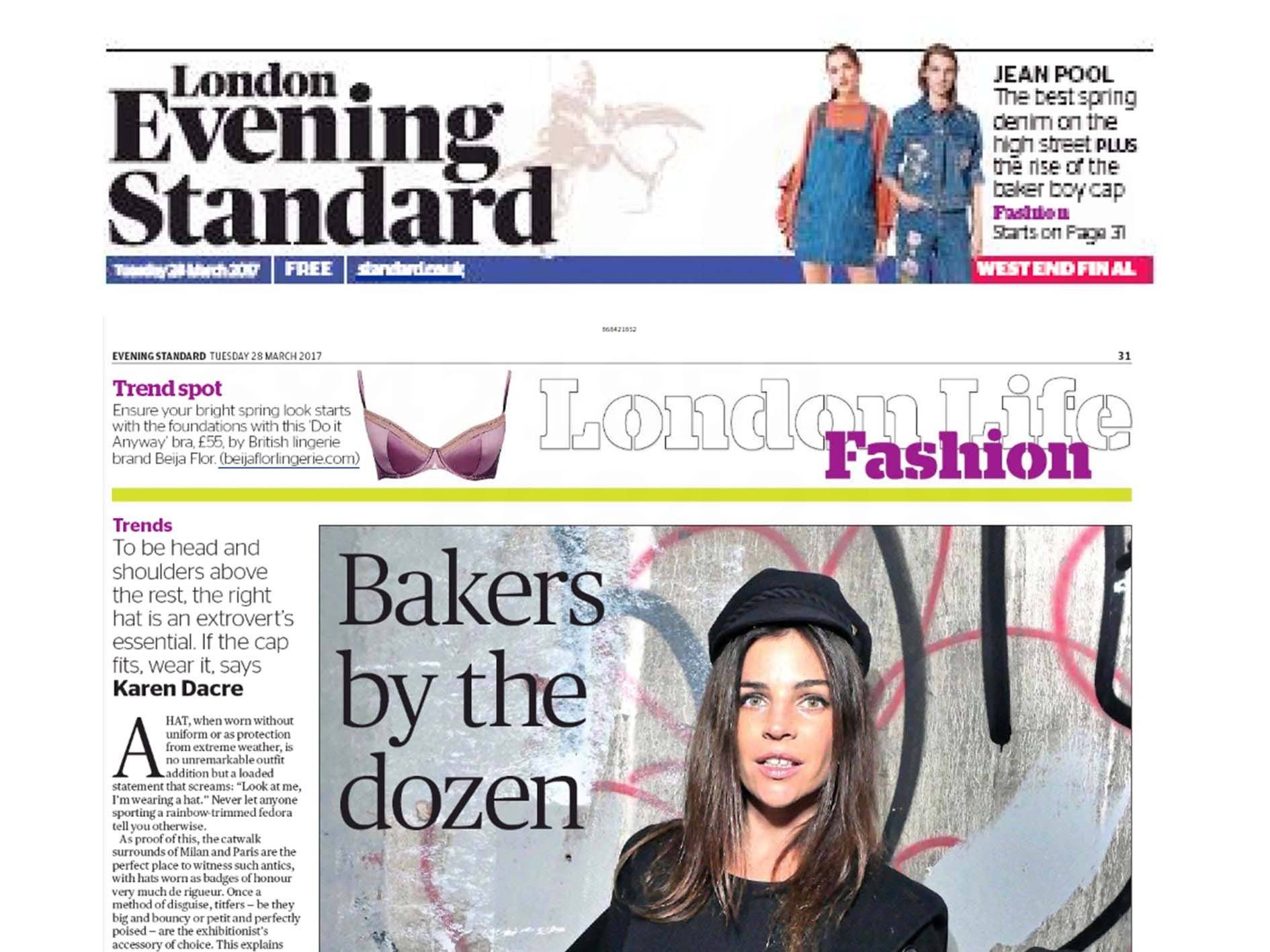 Evening Standard, March 2017