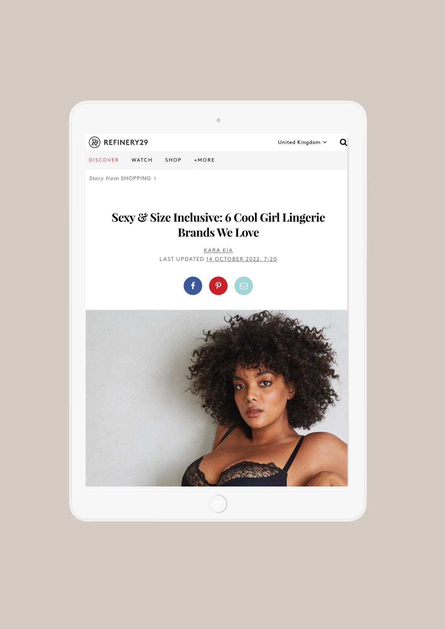 Refinery29, October 2022