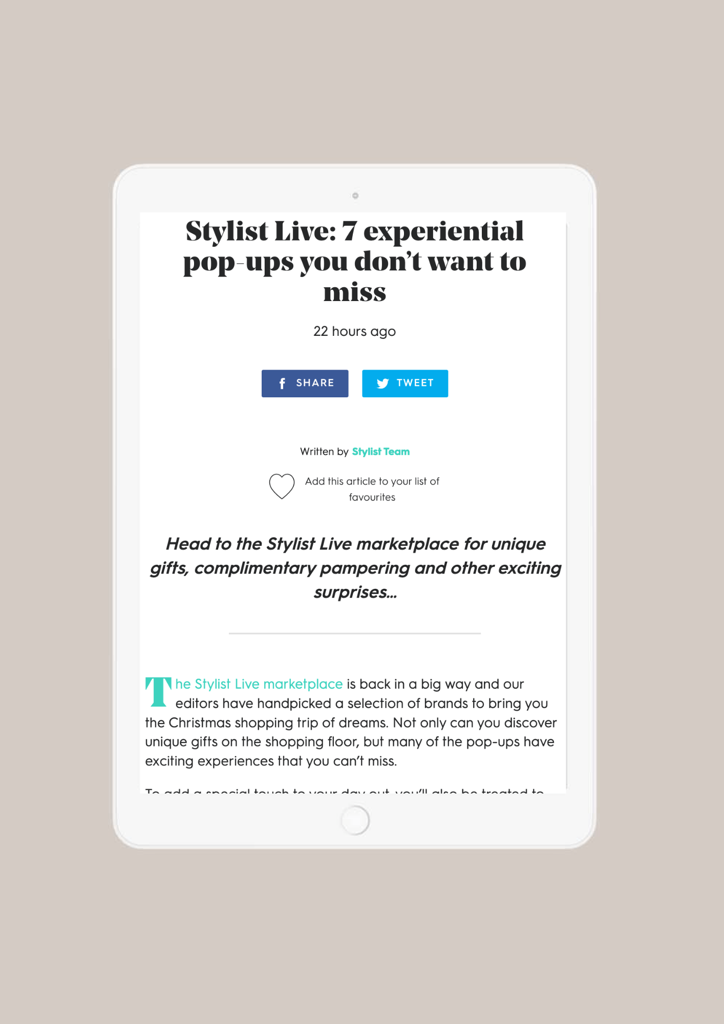 Stylist, October 2022