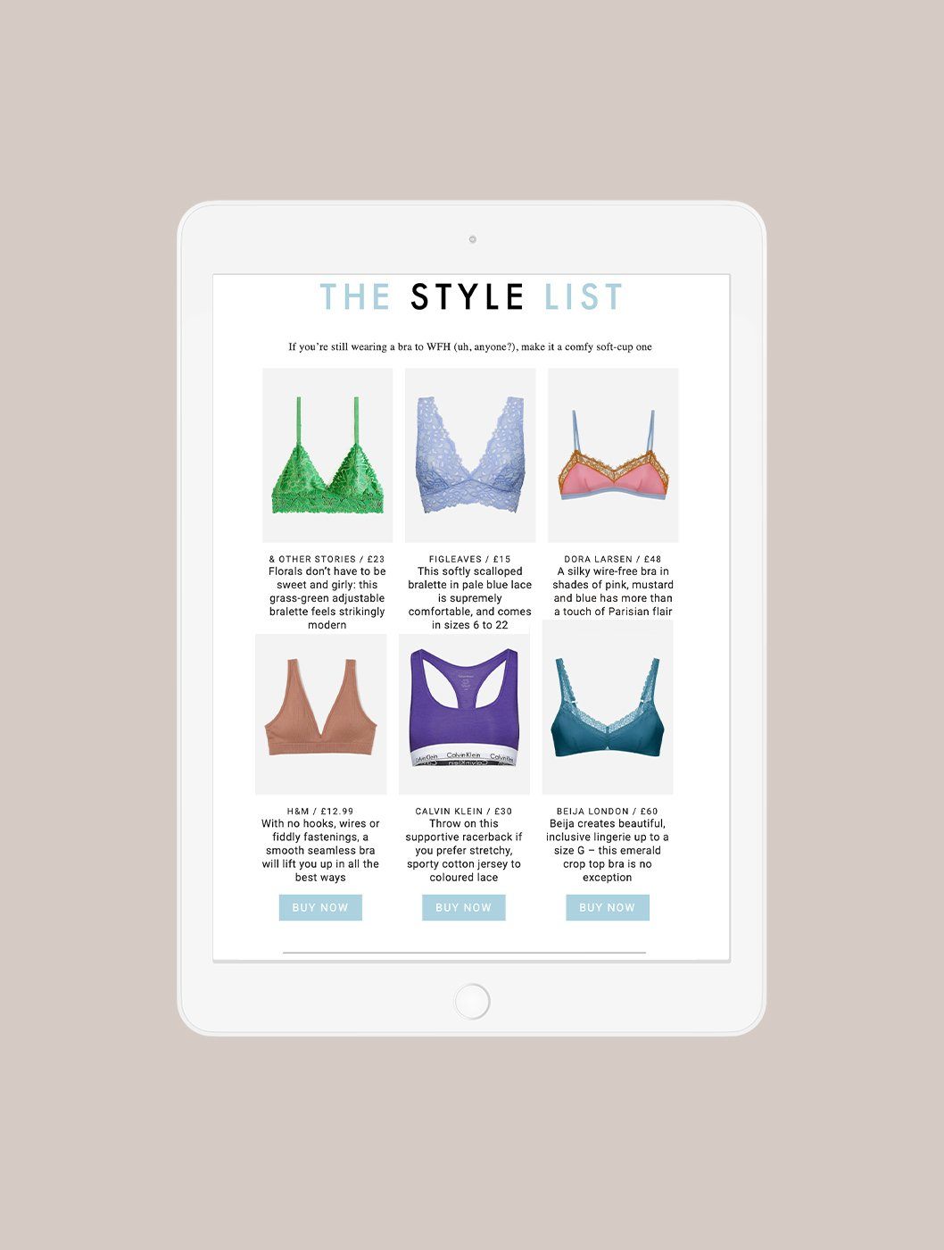 The Style List, April 2020
