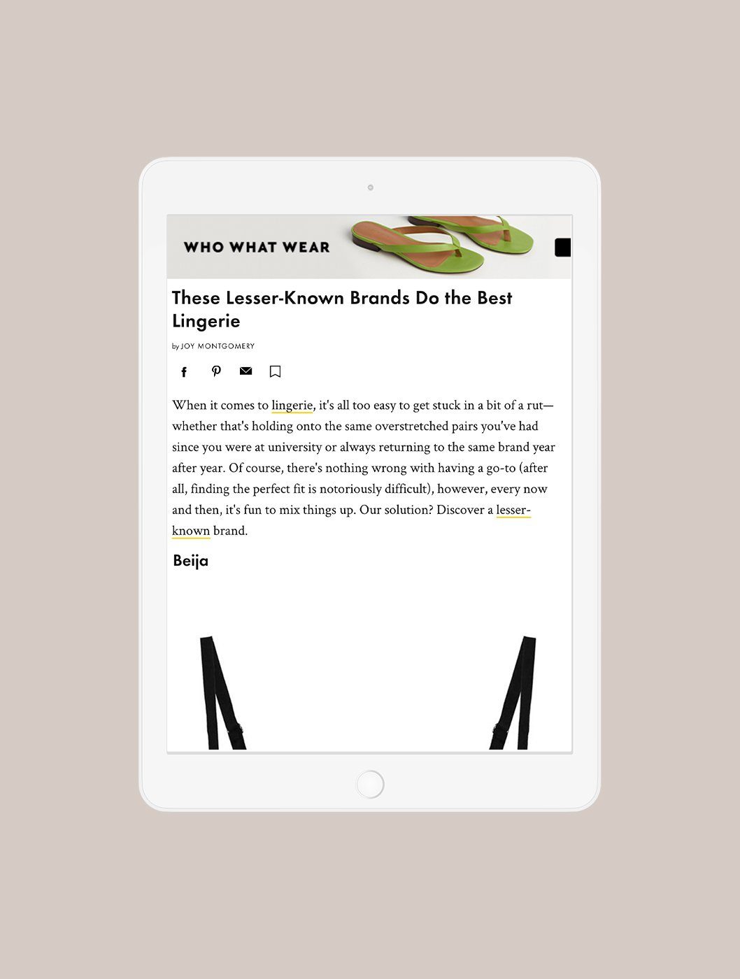 Who What Wear, March 2020
