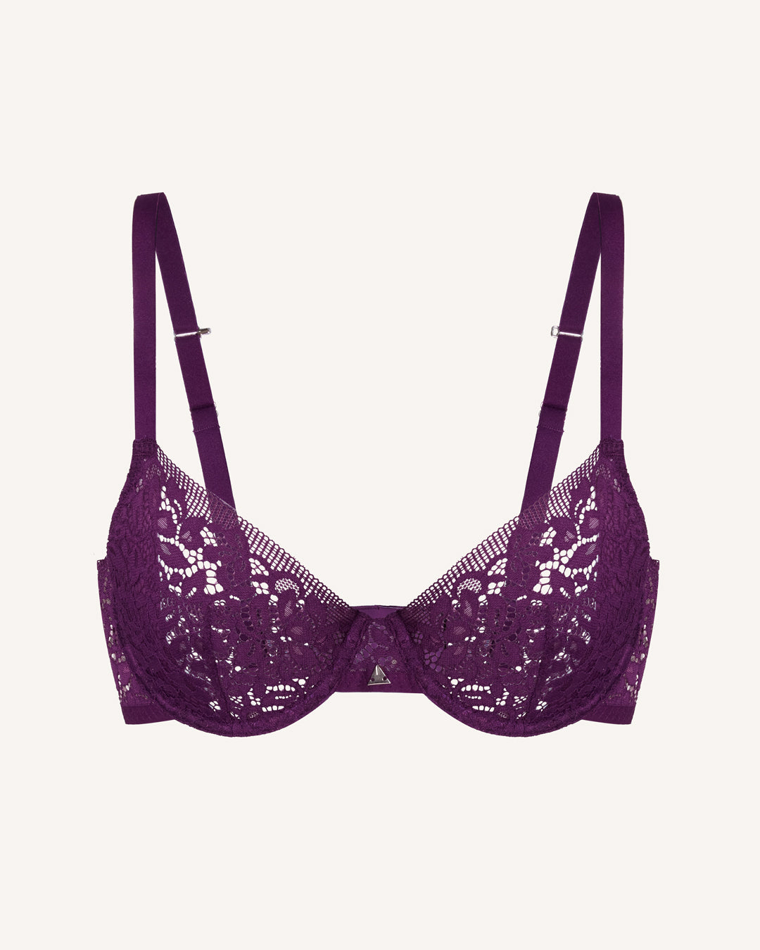 Fortune Y Bra in Wine Y Bra Fashion