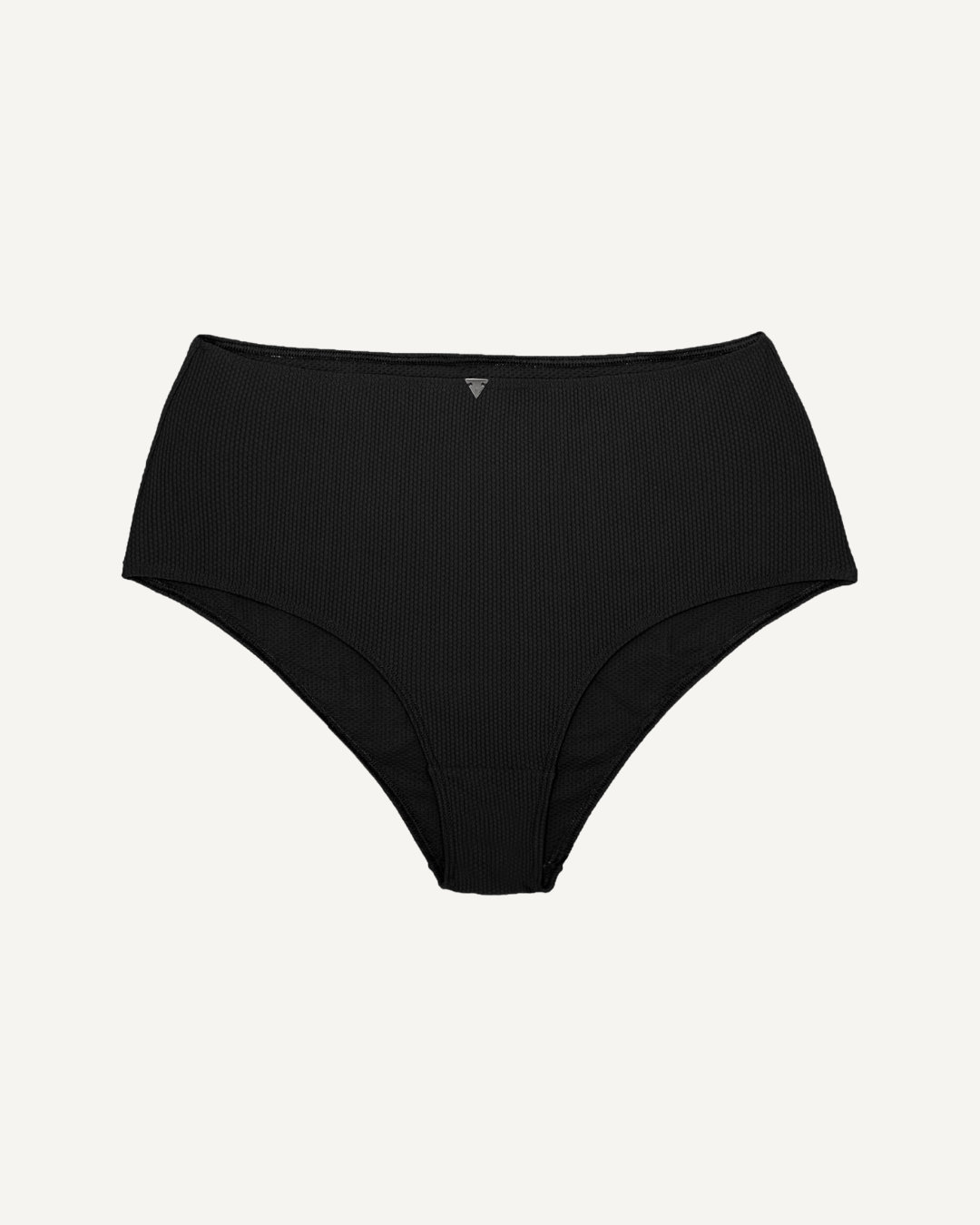 Get Wet Deep Bikini Brief in Black Bikini Bottom Fashion