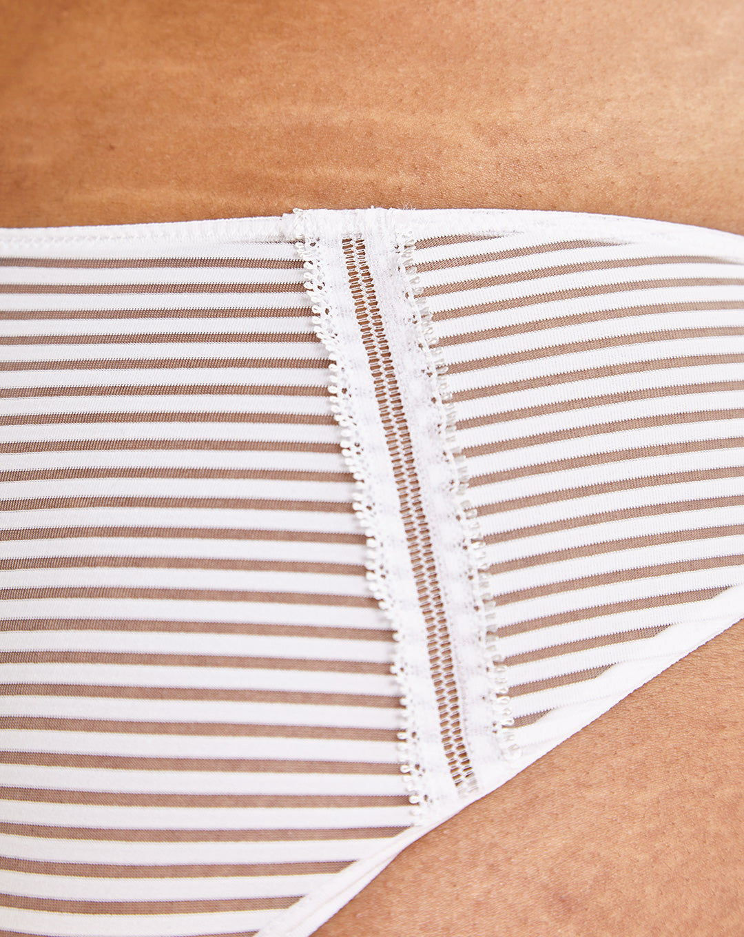 Stripes Brief in White Briefs Core