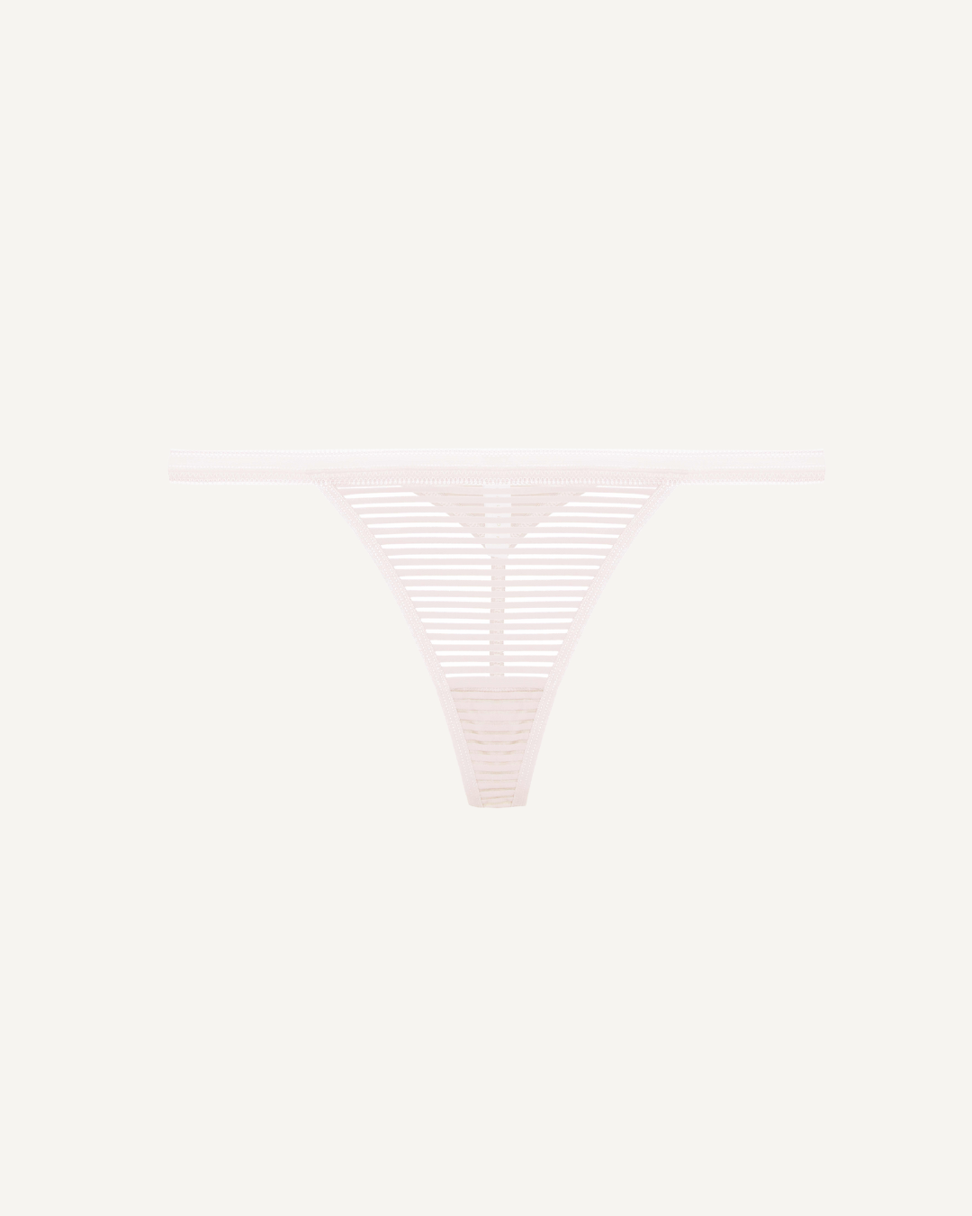 Stripes Thong in Pink Thongs Fashion
