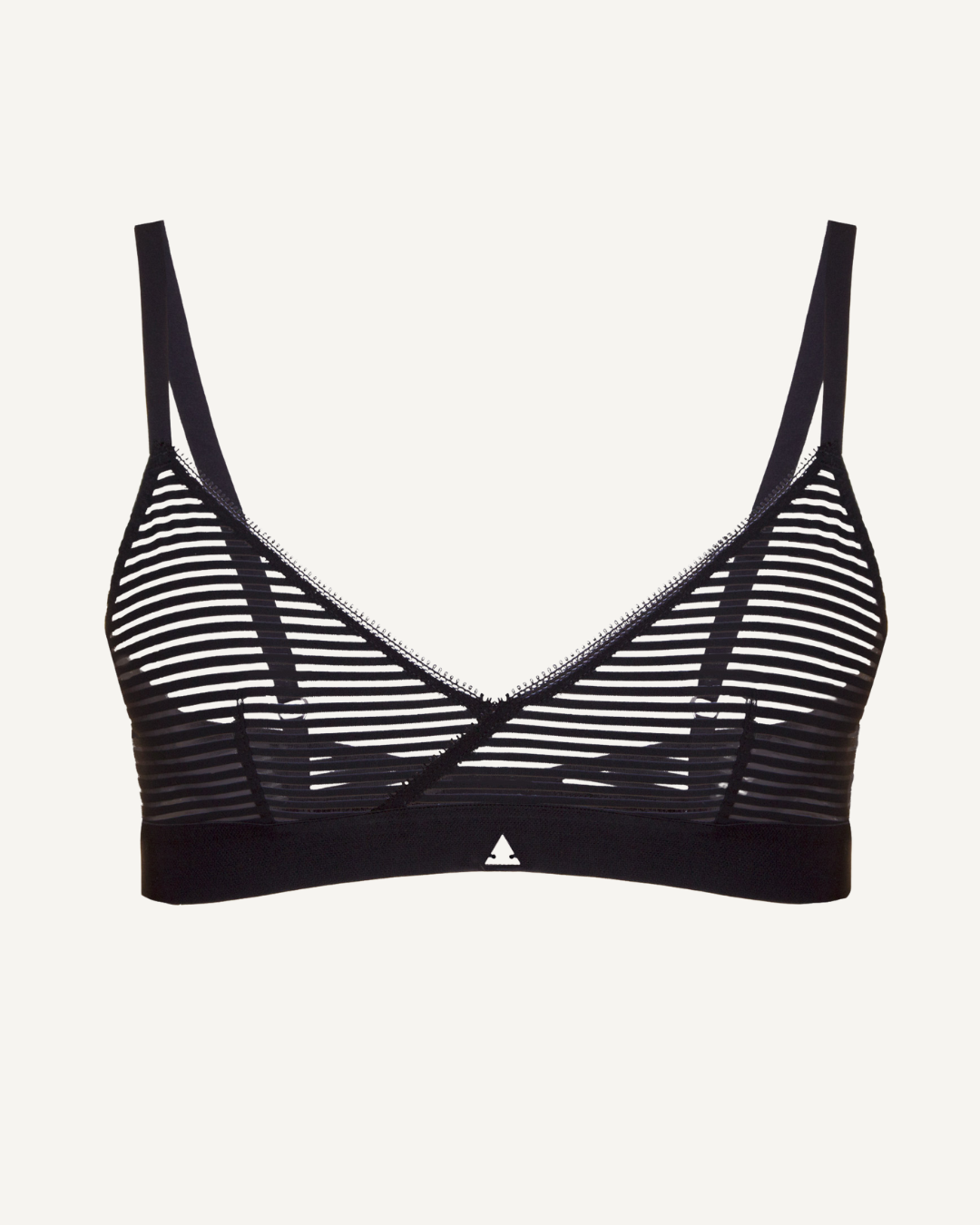 Stripes X Bra in Black X Bra Core