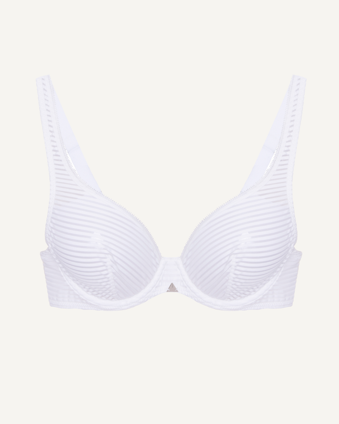 Stripes Y Bra in White Y Bra Beija London
