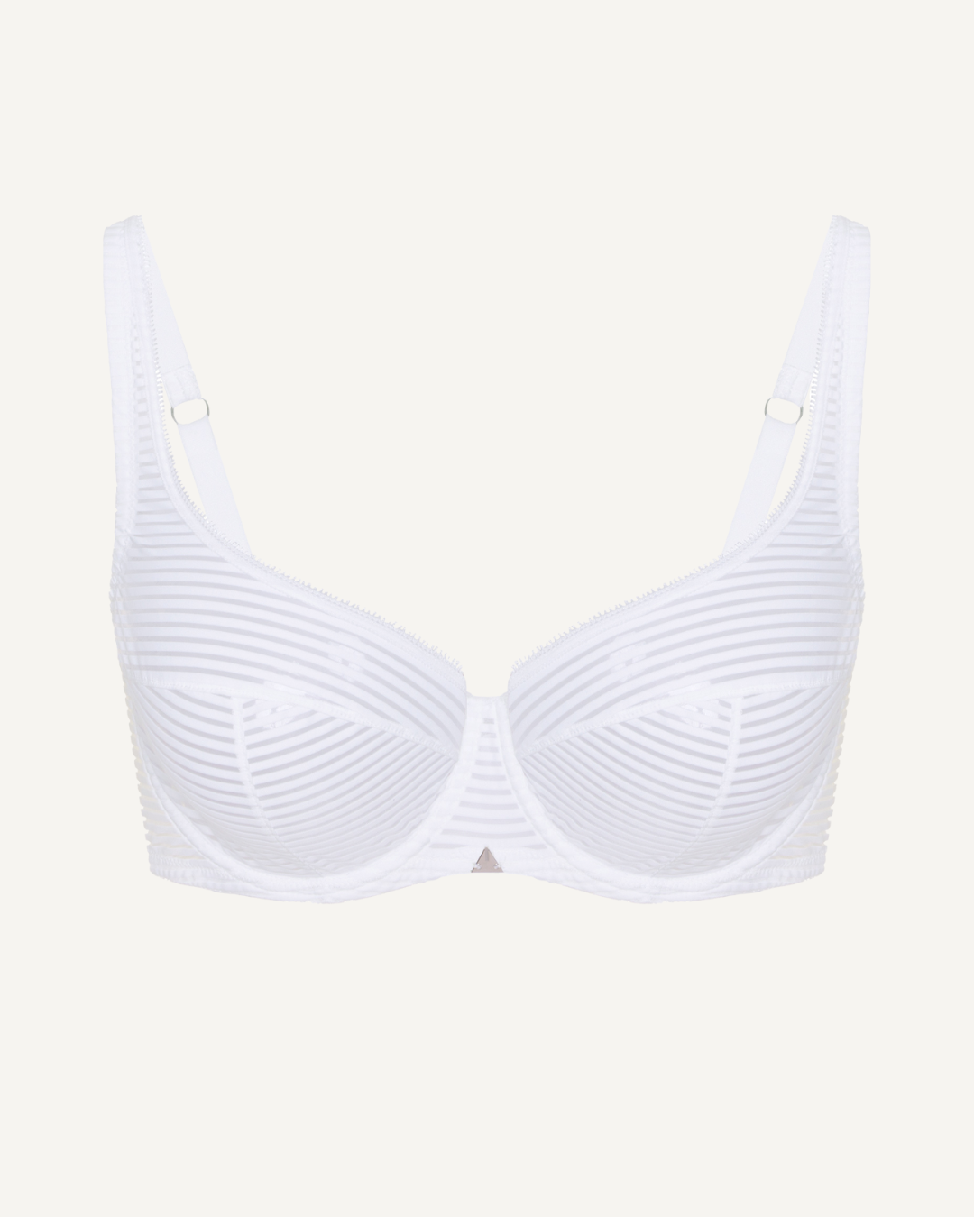 Stripes Z Bra in White Z Bra Beija London