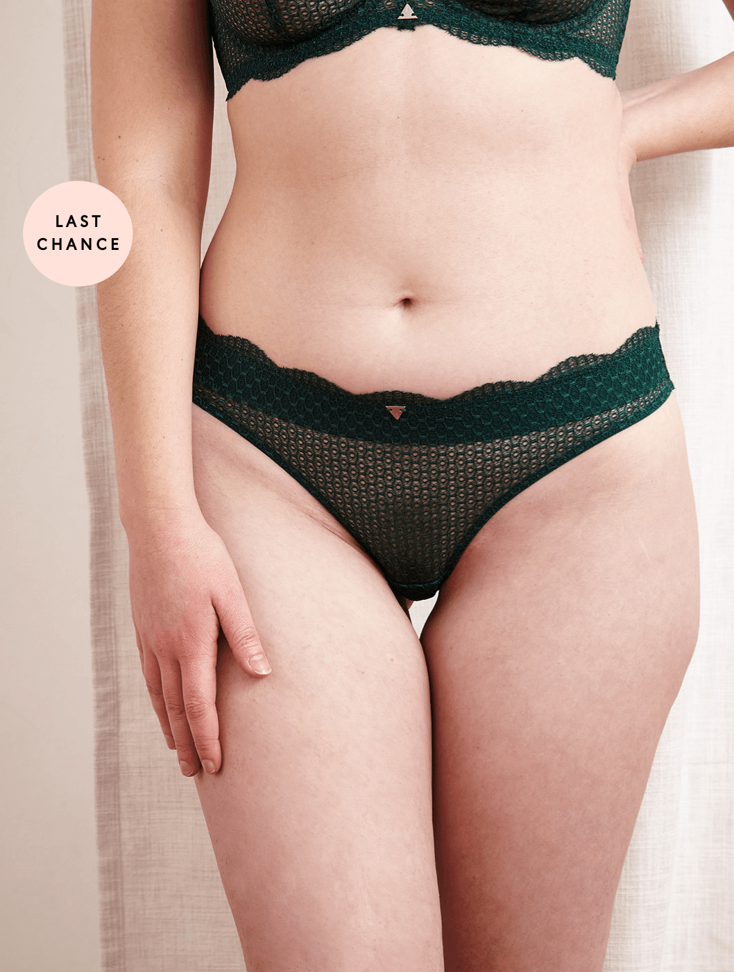 Waves Brief in Emerald Briefs Beija London