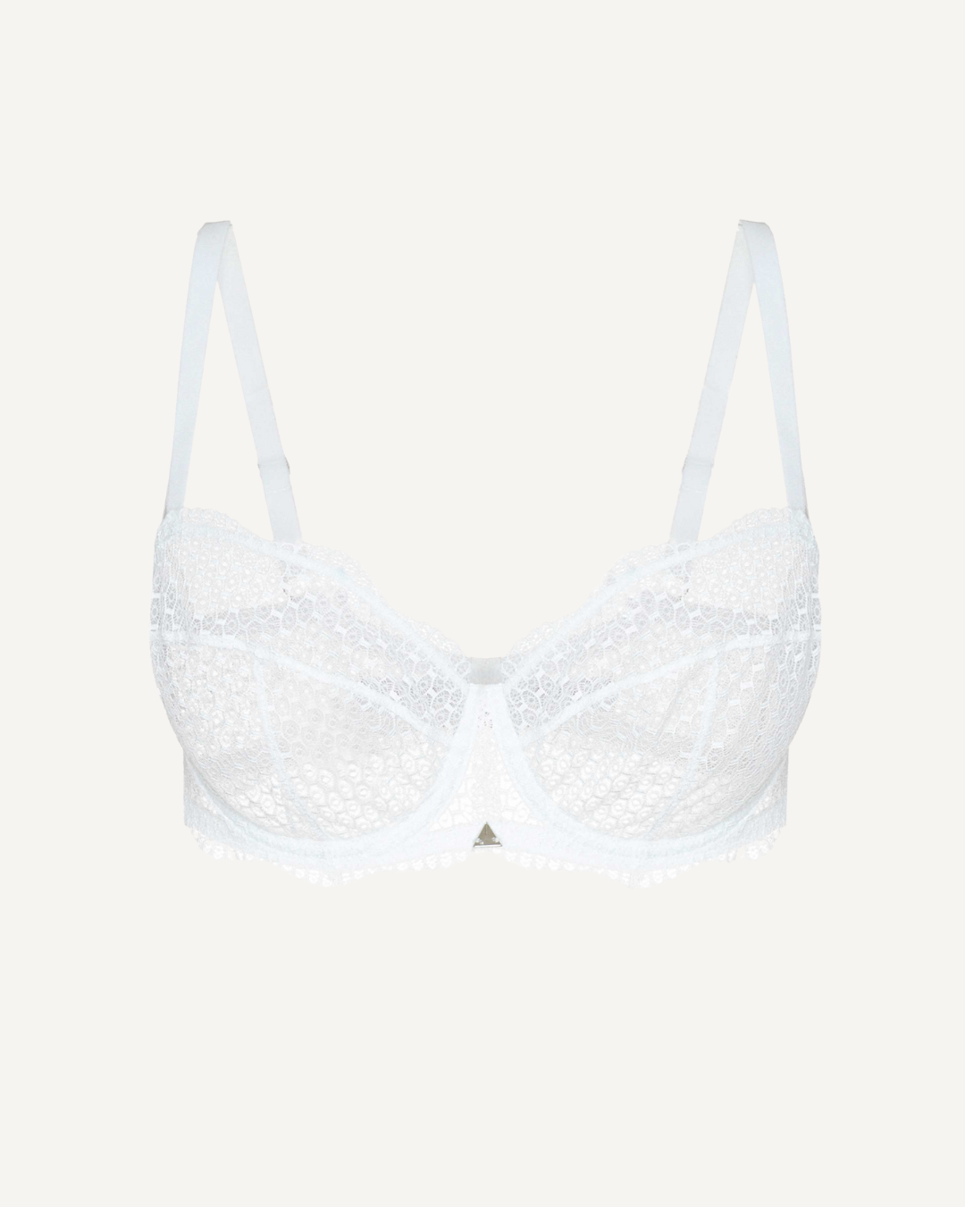 Waves Z Bra in White Core