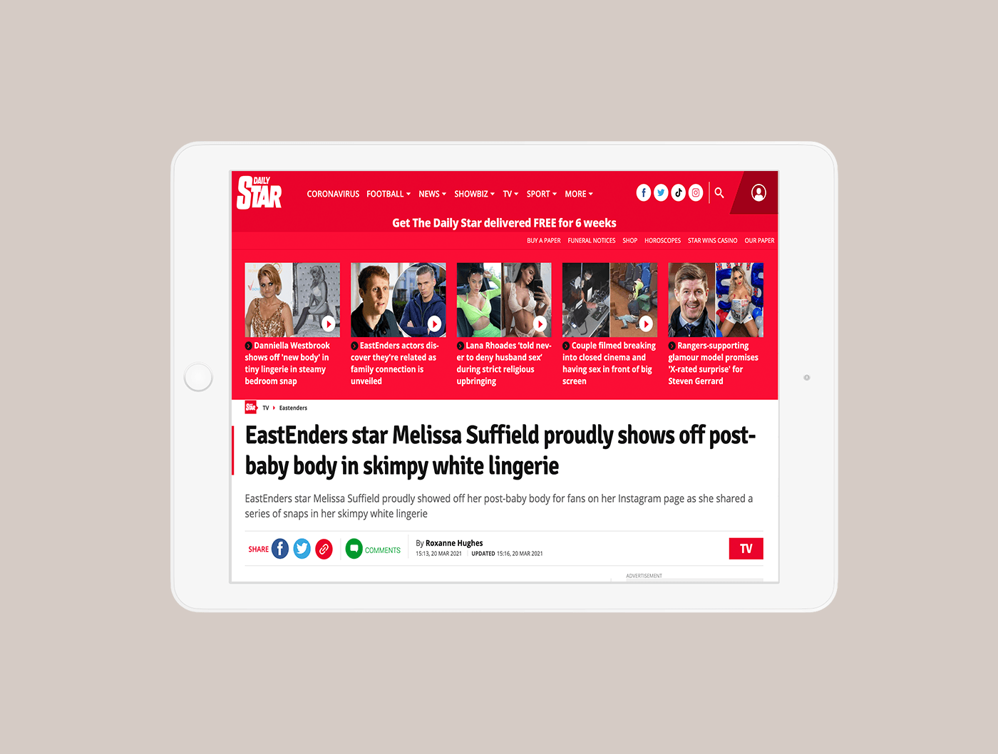 Daily Star, March 2021