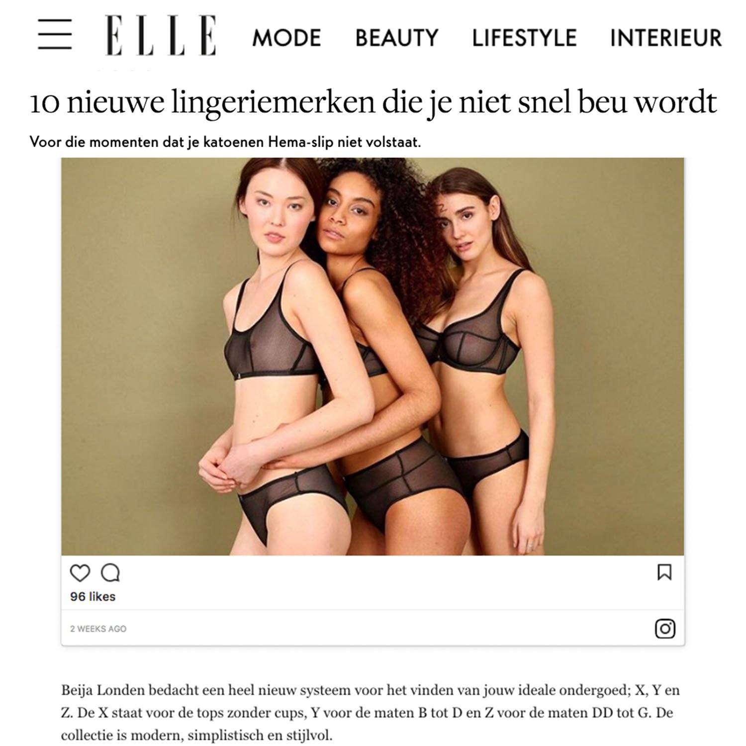 Elle Netherlands, January 2018
