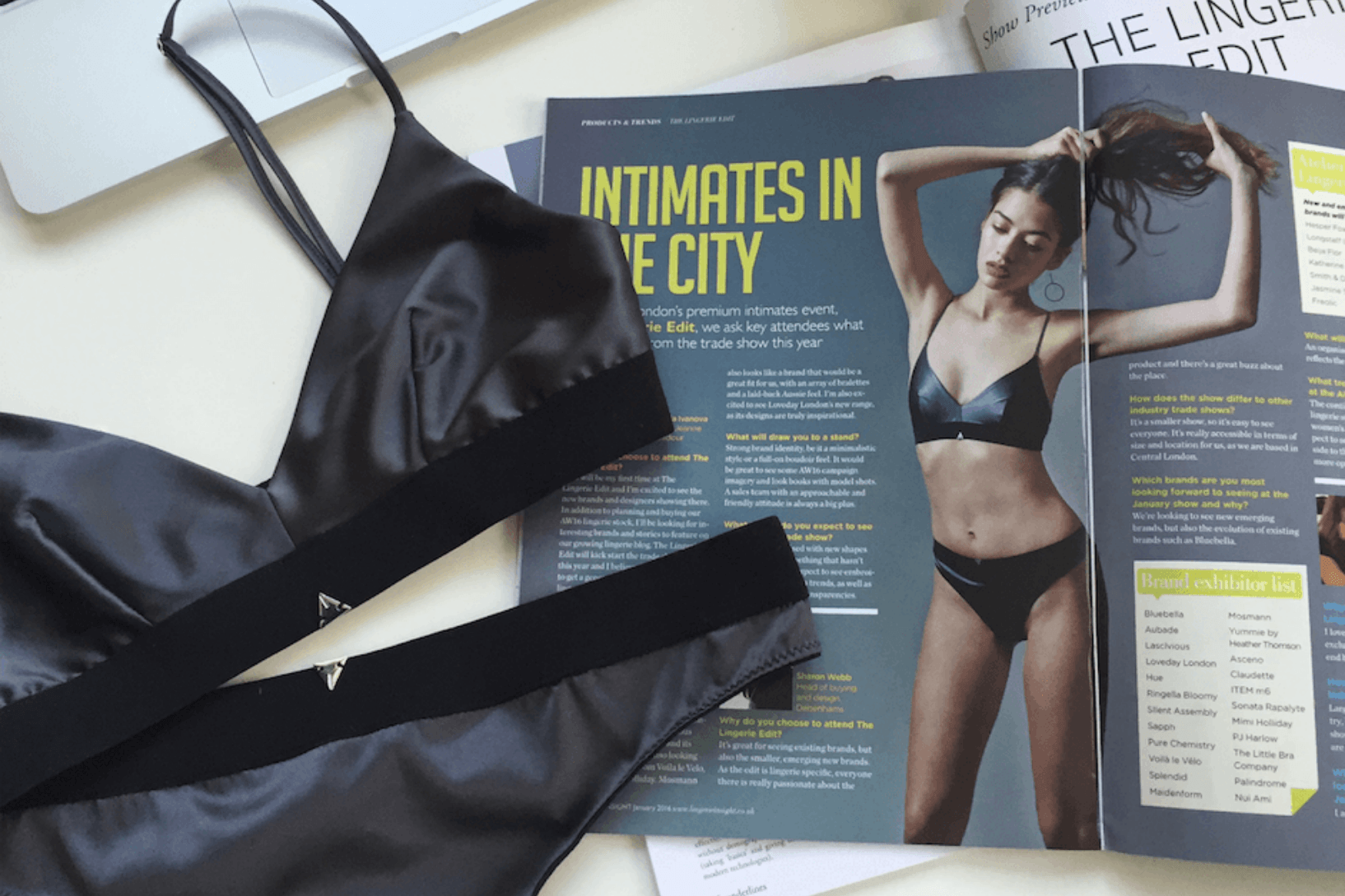 Lingerie Insight Magazine : Intimates In The City : The Lingerie Edit