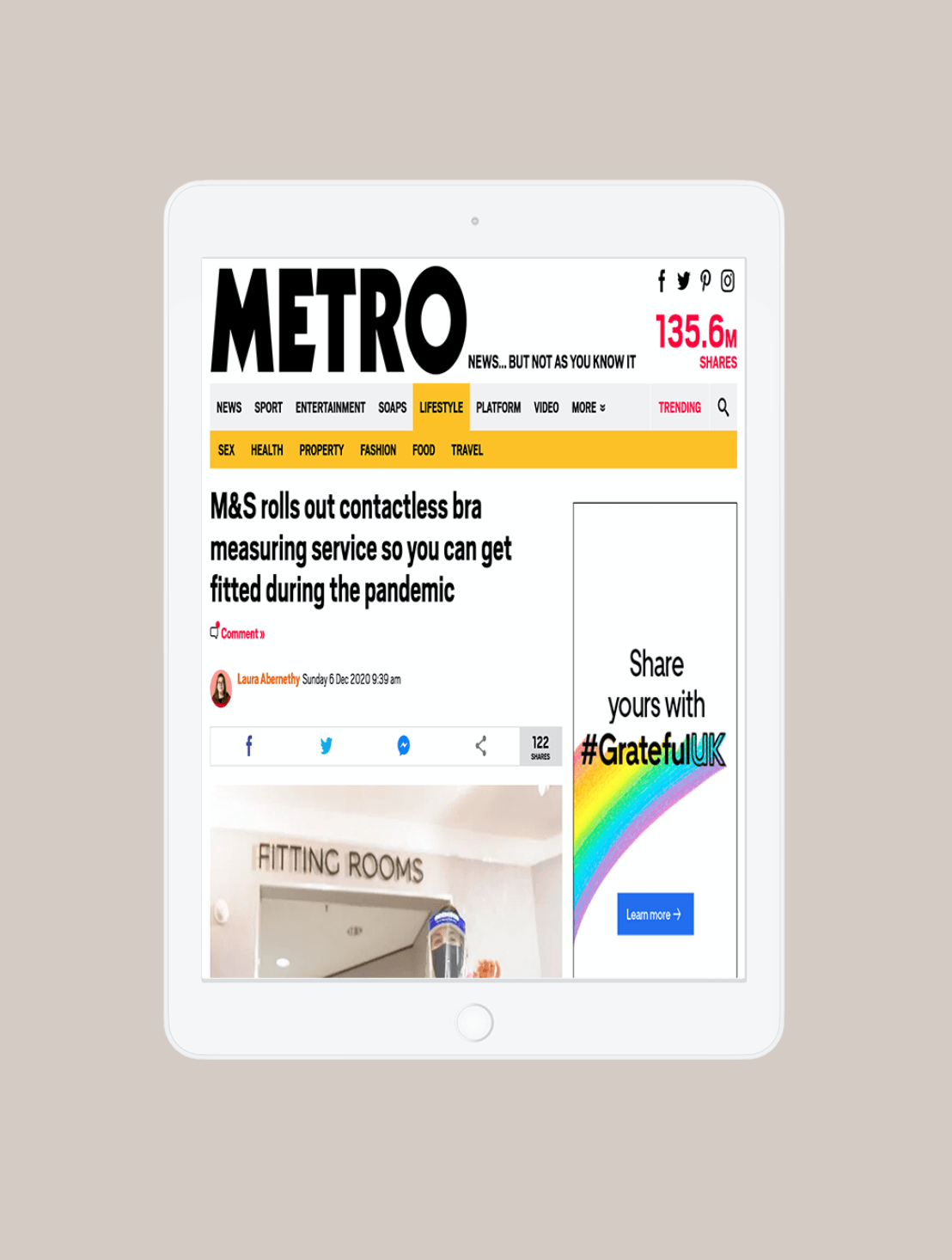 Metro, December 2020