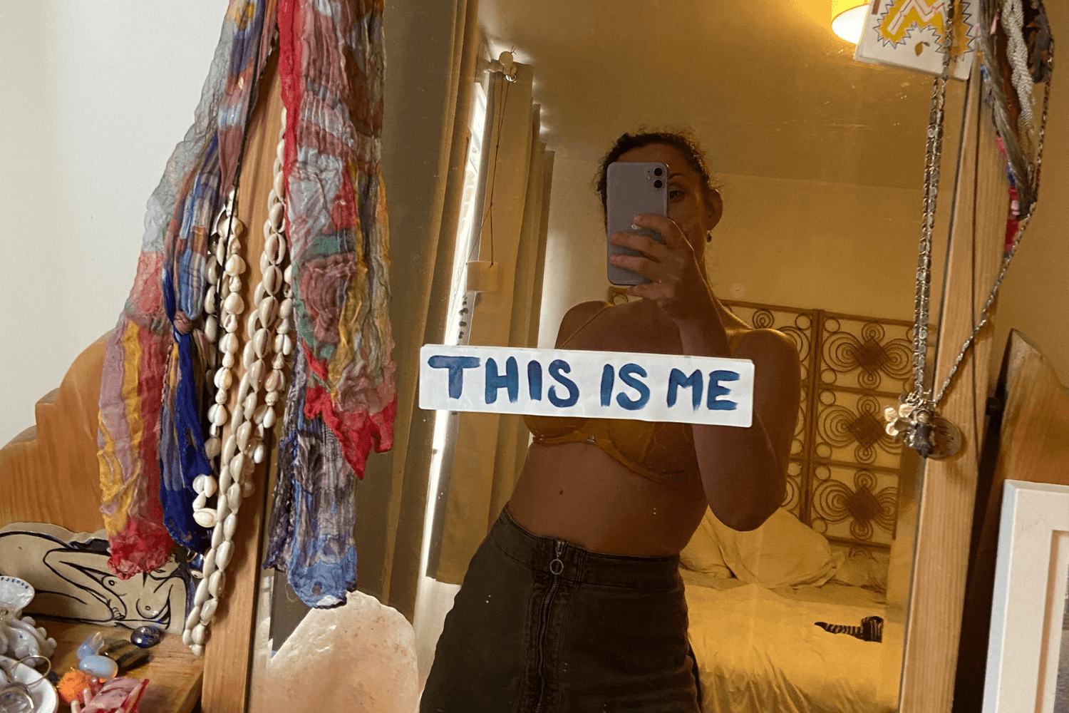 'This Is Me' Mirror Sticker