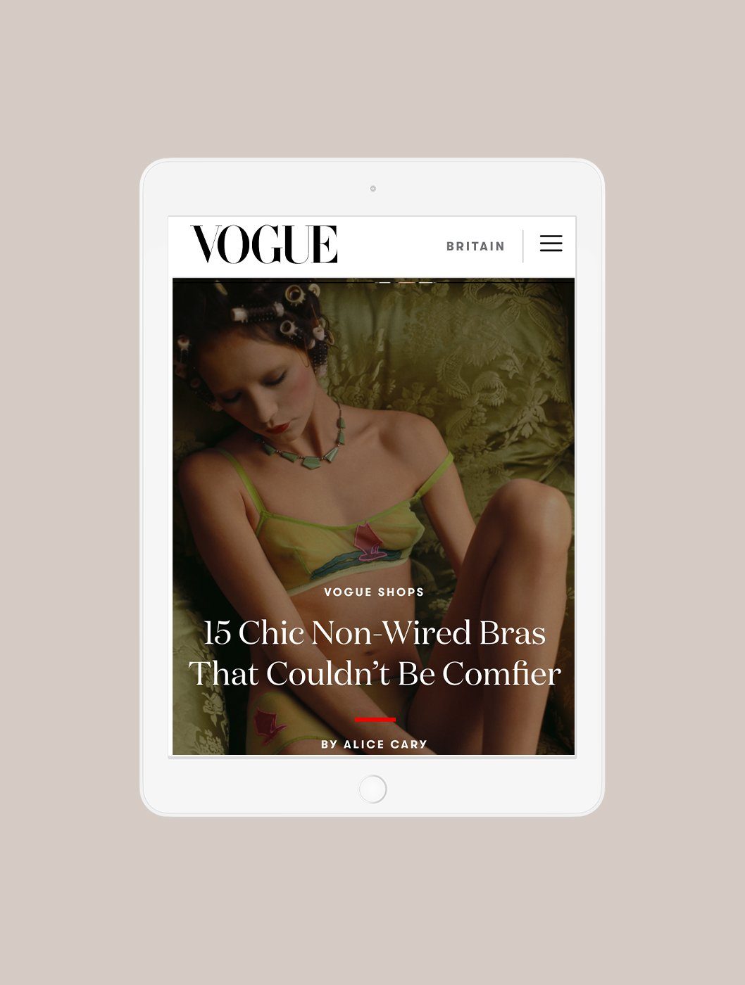 Vogue, April 2020
