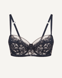 Beija Floral Lace Non Padded Soft Cup Balconette Forecast Z Bra in ...